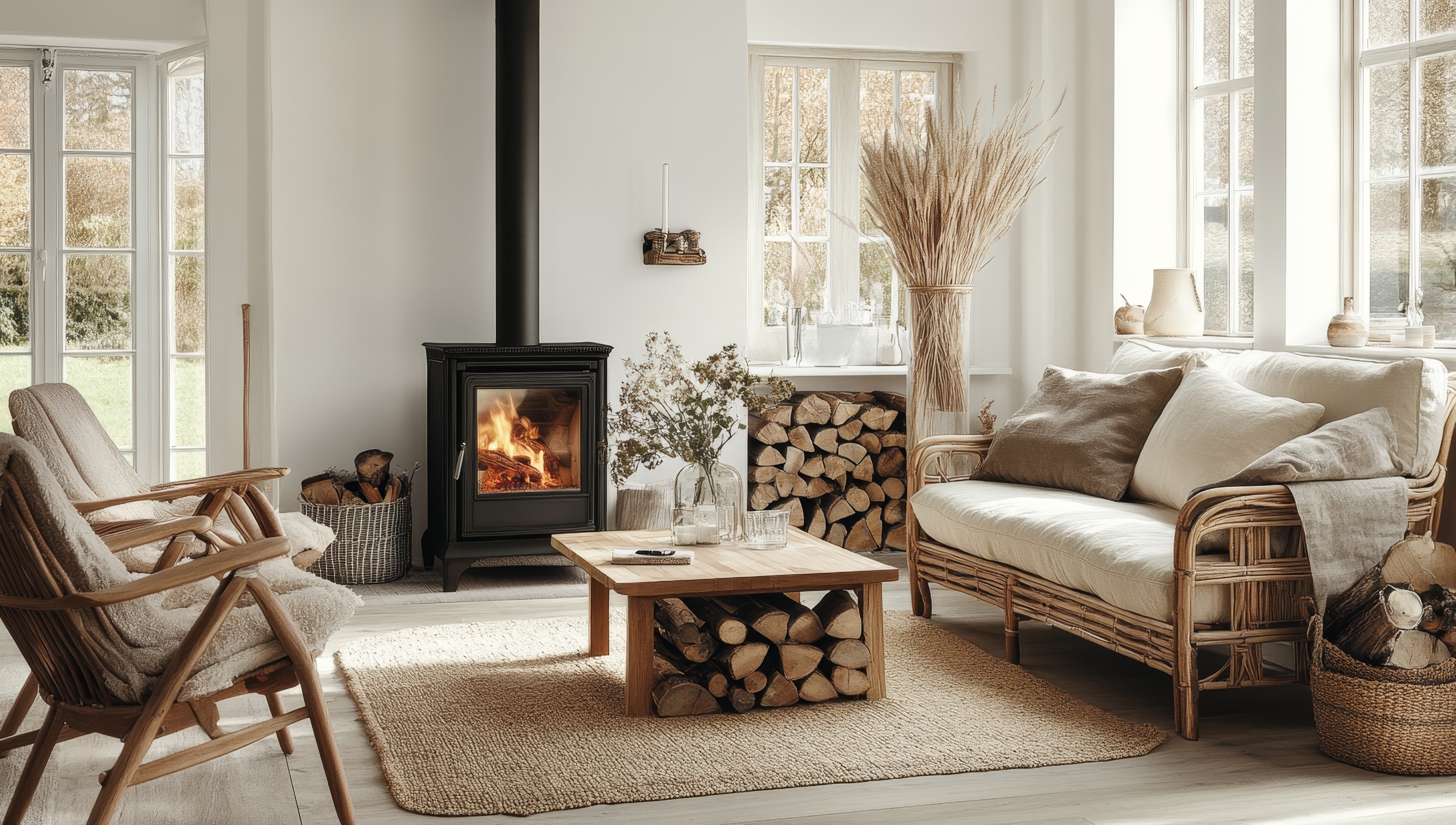 fireplace lounge